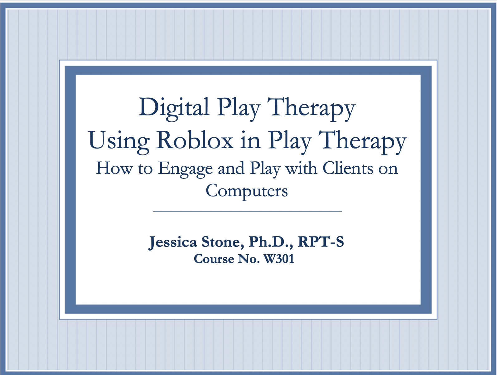 Digital Play Therapy Using Roblox In Play Therapy - using for i in roblox